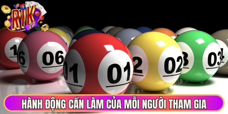 Keno Vietlott - Bí Quyết Dự Đoán Kết Quả Thành Công 2 Hành động cần làm của mỗi người tham gia