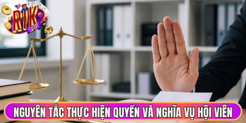 Miễn Trừ Trách Nhiệm Quy Định Giới Hạn Pháp Lý Quan Trọng 2 Nguyên tắc thực hiện quyền và nghĩa vụ hội viên
